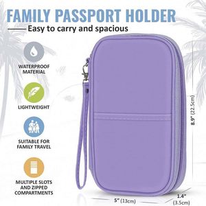 Muestra Gratuita: Porta Pasaportes Multifuncional, Organizador de Documentos de Viaje, Cartera Impermeable para Pasaportes - Product Image 2