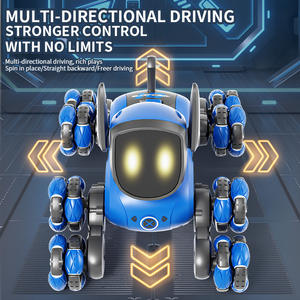 Juguetes Eléctricos de Plástico para Mascotas, Imitación de Animales, Movimiento Biónico, Interacción Táctil, Robot Educativo Inteligente con Control Remoto de 8 Ruedas - Product Image 3