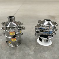 Hocheffizientes Edelstahl-Rotationsvibrationssieb Vibro-Siebmaschine für Reis, Erz, Chemikalien und Bauindustrie