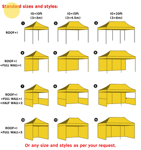 Sunshine Camping en plein air pliant à bas <span class=keywords><strong>prix</strong></span> Heavy Duty Pop up Tente de vente d'aliments pour salon commercial imperméable pour <span class=keywords><strong>chapiteau</strong></span> d'événement - Product Image 6
