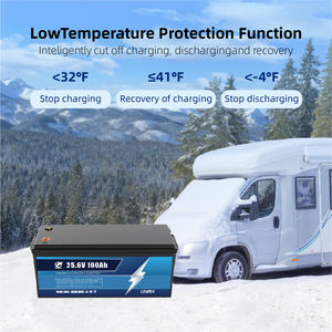 بطاريات ليثيوم أيون من المصنع 12 فولت 24 فولت حزمة بطاريات طاقة 24 فولت 50 أمبير 100 أمبير 200 أمبير 300 أمبير ليثيوم فوسفات الحديد - Product Image 6