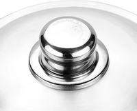 Batterie de cuisine en aluminium moulé sous pression, casseroles et faitouts forgés, ensemble de 20-36 cm, vente chaude