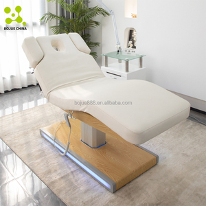 طاولة تجميل كهربائية عالية الجودة من Bojue-طاولة تدليك بمحركات x4 - Product Image 1