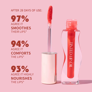 ลิปออยล์บำรุงริมฝีปากเนื้อชิมเมอร์ สีสวย ติดทนนาน ชุ่มชื้น เนียนนุ่ม แบบวีแกน ไม่ทดลองกับสัตว์ ขายส่งราคาสุดคุ้ม - Product Image 4