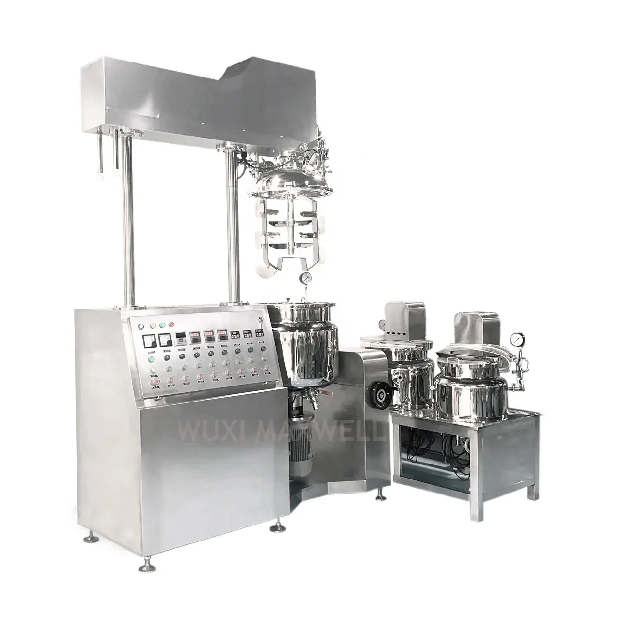 Riscaldamento e miscelazione omogeneizzatore serbatoio emulsionante sottovuoto per miscelatore macchina emulsionante crema e lozione