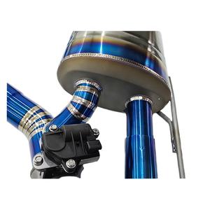 Tubo de escape a <span class=keywords><strong>precio</strong></span> de fábrica para <span class=keywords><strong>Bmw</strong></span> M340i <span class=keywords><strong>M440i</strong></span> G20 G22 B58 3,0 T 2019-2024 titanio Racing Sport Car silenciador Catback escape - Product Image 1