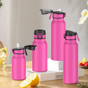 Custom Double-wall Stainless Steel Water <b>Bottle</b> Sports Vacuum <b>Flask</b> For Adults For Travel - Product Image 1