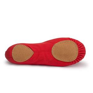 Suministro de fábrica, zapatos de ballet de lona, zapatillas de baile de suela dividida para mujeres, hombres y niños para uso deportivo - Product Image 5