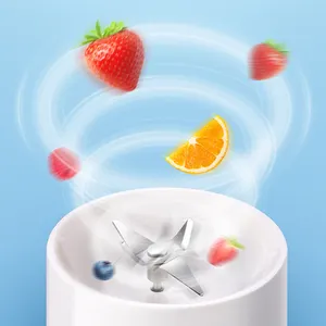 Tiktok sıcak satış taşınabilir 350ml meyve buz mikser fincan Blender USB şarj sıkacakları