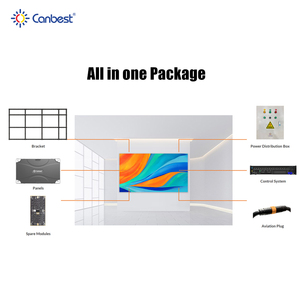 Canbest Ue 8K P0.6 Ultra sottile schermo a Led Design Nigjtclub Full Color Led da parete interno Pantalla Led per Club - Product Image 6