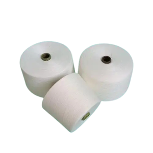 Hilo Mezclado 55% Rayón 30% Viscosa 15% Elastano 21S 32S 40S para Vestidos de Mujer, Ropa Casual, Tejido a Granel - Product Image 1