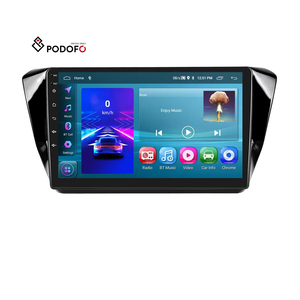 Podofo 2DIN <span class=keywords><strong>Android</strong></span> 10.1 "2 + 32 Gam Xe Stereo cho Skoda tuyệt vời 2015 Carplay & <span class=keywords><strong>Android</strong></span> tự động GPS Wifi FM RDS BT - Product Image 1