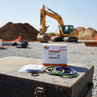 Kit Seal Silinder Hidrolik Boom/Arm/Bucket Excavator ZX200-1 YA00001402PS YA00001392PS YA00001396PS Suku Cadang Hidrolik Excavator
