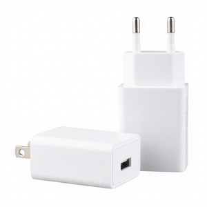ได้รับการรับรองมาตรฐาน CE ETL ที่ชาร์จไฟแบบพกพา 5V2A พอร์ต USB-A ปลั๊กแบบ EU 10W พร้อมระบบป้องกันการชาร์จเกินสำหรับโทรศัพท์ - Product Image 1