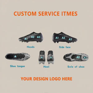 Chaussures de Football, Godasse <span class=keywords><strong>Crampon</strong></span> Chimpunes Pupos Guayos Gros FG Montant Cheville Superfly Personnalisées Chaussures à Crampons de Football - Product Image 5