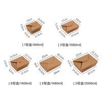 Hochwertige Bestseller Pasta-Box Salat-Nudel-Box mit Anpassbarem Logo und Design