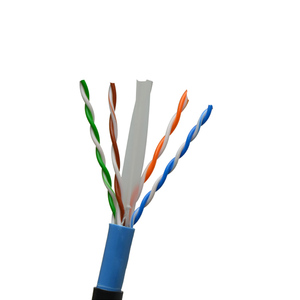 สายแลน <span class=keywords><strong>Cat5e</strong></span> ความเร็วสูงสำหรับ Cat6A กลางแจ้ง Cat6สายเคเบิ้ลเกลียวคู่ UTP STP FTP CAT 6 6A 24AWG 0.55มม. สายเคเบิ้ล1000ft กันน้ำ - Product Image 4