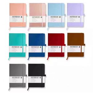 Wholesale Leather Sublimation Soft Cover <b>A5</b> <b>Diary</b> Gift Set Traveler's Notebook With Pen - Product Image 6