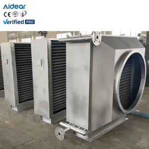 Aidear finned tube spiral stainless steel tube heat exchanger coil