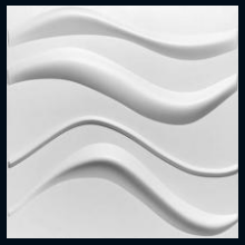 Panneau mural PVC 3D moderne 30x30cm, étanche et gaufré, facile à installer, pour hall, chambre et salle à manger - Exposition de mars 2026 - Product Image 5