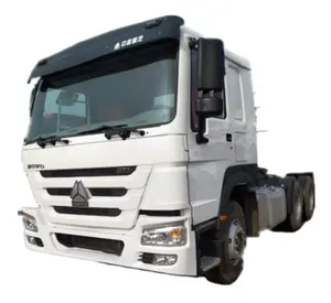 تستخدم الشاحنات 2015 -2017 howo جرار رئيس الشاحنات 371 380hp شاحنة جرار