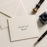 Invitation de mariage personnalisée en papier d'art 300 g/m², format 5x7 pouces, impression typographique