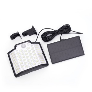 Projecteurs solaires extérieurs IP65 étanches, 186 LED, lumière murale solaire, lot de 1 - Product Image 6