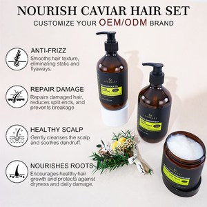 Shampooing Professionnel Apaisant 3-en-1 à l'Acide Salicylique, <span class=keywords><strong>Caviar</strong></span> et Niacinamide pour Cuir Chevelu, Anti-Pelliculaire, Anti-Frisottis et Nourrissant les Racines - Product Image 4
