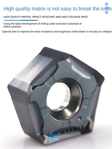 Ngũ giác hai mặt thức ăn nhanh CNC phay chèn pnmu0905xery wt5120 màu đen phổ PVD lớp phủ công cụ chuyển wketem 3 năm - Product Image 3