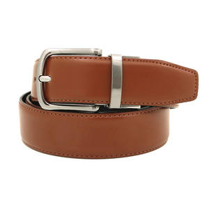 LQbelt नई फैशन पुरुषों पिन बकसुआ बेल्ट असली लेदर प्रतिवर्ती बेल्ट दो-रंग घूर्णन बकसुआ थोक OEM फैक्टरी कस्टम - Product Image 3