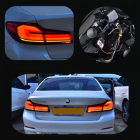 Untuk BMW G30 G38 Seri 5 2018-2021 M5 530 540 LCI Lampu Belakang Full LED dengan Warna Merah Model Terbaru Upgrade