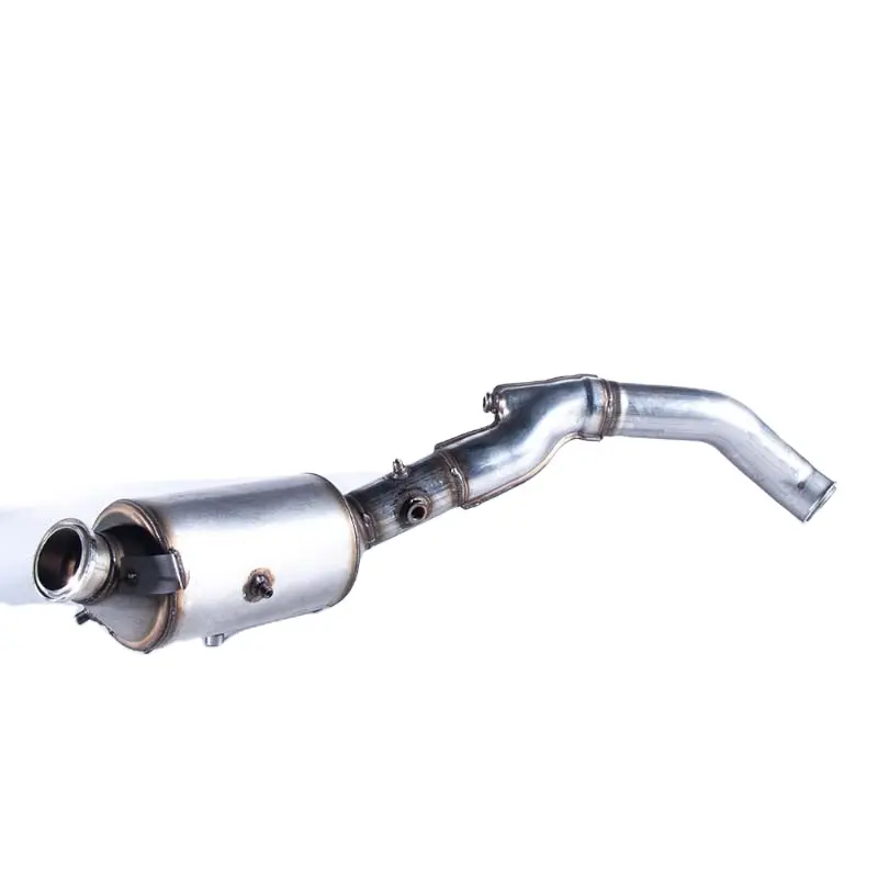 Original Factory Stock 304 Stainless Steel Car Exhaust Muffler For Benz 166 ternary catalysis