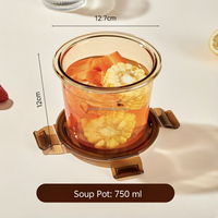 Boîte alimentaire en verre ambré, compatible micro-ondes, boîte à lunch avec couvercle pour les employés de bureau, bol bento avec compartiments