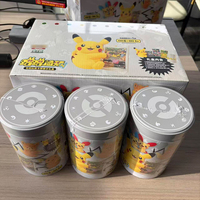 Peluche Pokémon Version Chinoise à coller sur la joue, Coffret Cadeau de Présentation, Boîte Originale, Carte à Collectionner PTCG