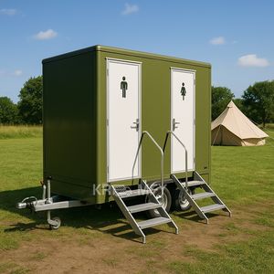 Remolque de Baño Móvil de 20 Pies de Rápida Construcción 2025, Cocina Portátil, Baño Público, Contenedor WC - Product Image 3