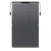 Panneau solaire flexible léger et pliable 400W pour répéteur de signal extérieur, armoire, pont, unité de surveillance de sécurité