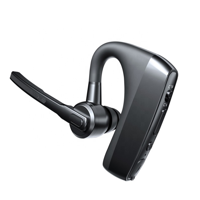 Waterproof Wireless Earpiece DNN AI Deep Noise Cancel Super Far Connection Hands-Free Headset for Call Centers,customer Service