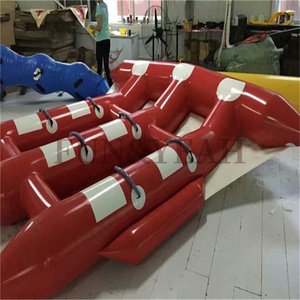 Gonflables poissons volants bateau banane <span class=keywords><strong>6</strong></span> personnes jeux d'eau gonflables tube flottant poisson volant gonflable - Product Image 4