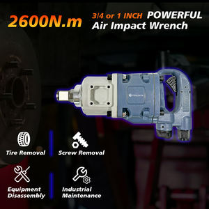 Meilleure <span class=keywords><strong>clé</strong></span> <span class=keywords><strong>à</strong></span> chocs <span class=keywords><strong>pneumatique</strong></span> 1 pouce <span class=keywords><strong>ou</strong></span> 3/4 pouces entraînement 2600Nm 1918Ft-lbs pour semi-camions - Product Image 2