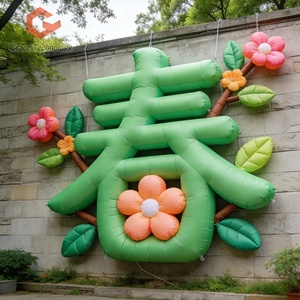 ตัวอักษรจีนเป่าลมแบบกำหนดเองพร้อมดอกไม้สำหรับตกแต่งโฆษณา งานปาร์ตี้ และงานอีเว้นท์ - Product Image 1