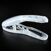 Portable voyage rasoir étui rasoir boîte de rangement Transparent en plastique rasoir boîte lames support hommes rasoir boîte conteneurs
