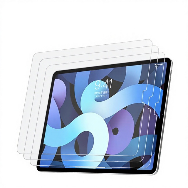 Grade AAA 10.2-Inch Tempered Glass Film Screen Protector for iPad 7-10 iPad Pro 13 12.9 Mini 2024 Anti-Shock 9H 2.5D