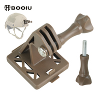 Adaptateur de fixation pour caméra en nylon et métal de haute qualité, support léger pour casque tactique