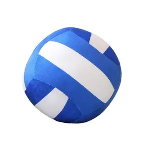 New arrival wholesale plush volleyball ball stuffed toy kids stuffed volleyball plush dolls plush toy volleyball