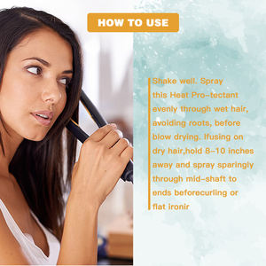 <span class=keywords><strong>Spray</strong></span> térmico protector <span class=keywords><strong>de</strong></span> calor <span class=keywords><strong>para</strong></span> <span class=keywords><strong>el</strong></span> <span class=keywords><strong>cabello</strong></span> con aceite <span class=keywords><strong>de</strong></span> argán al por mayor, vaporizador seco con etiqueta personalizada - Product Image 6