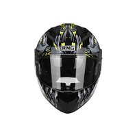 Casque anti-collision BYB/RNG gris or blanc Tiger BY-168EPS, casque de moto pouvant être installé