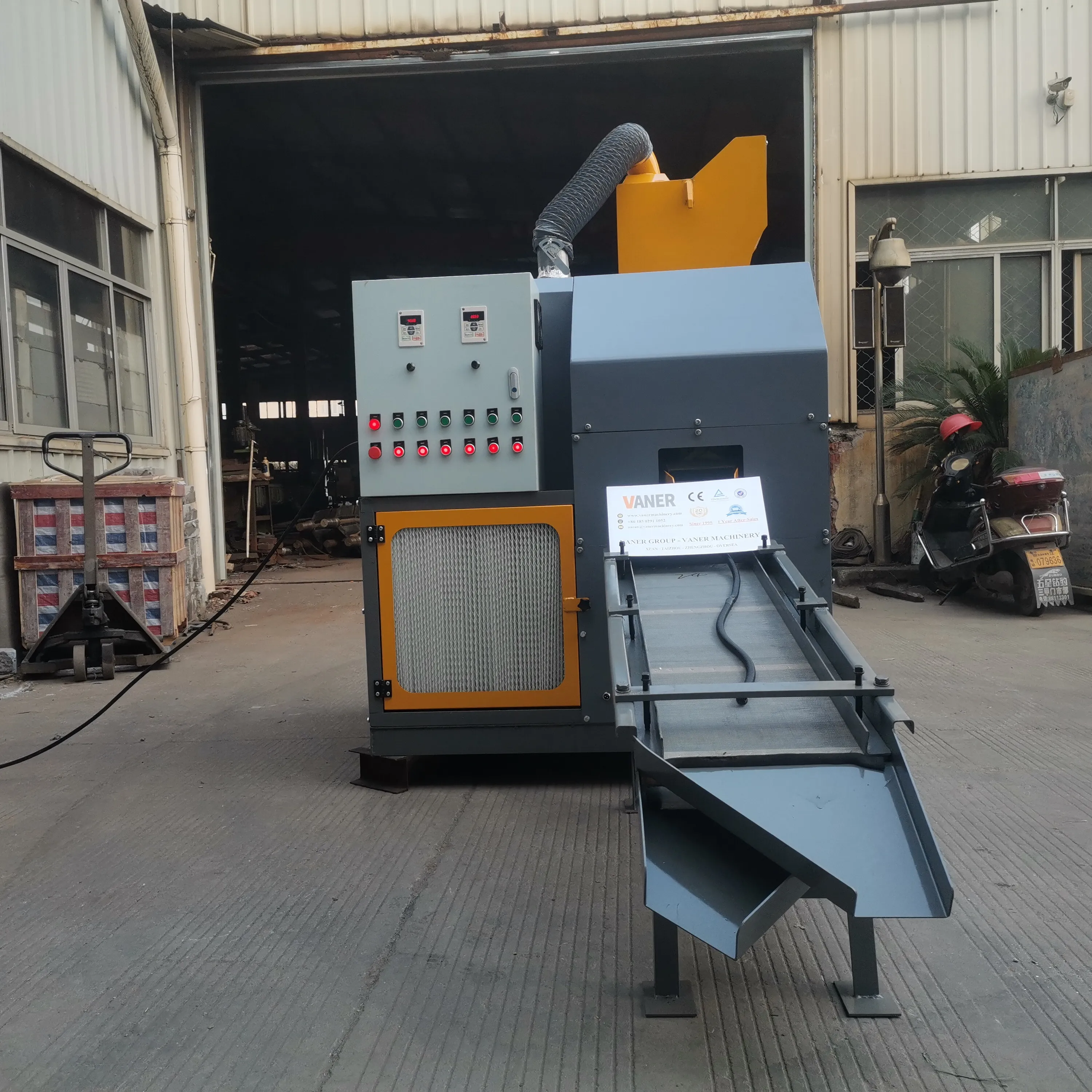 V-C06 50-80KG/H single phase 2024 Hot Selling Scrap Cable Granulator Machine Used Wire Separator Machine Waste