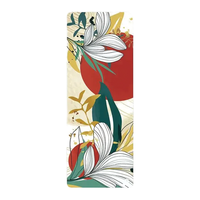 Tapete de Yoga Multicolor de PU y Caucho Natural Antideslizante para Pilates y Gimnasio, Venta al Por Mayor de Fábrica, Fabricante, Proveedor a Granel