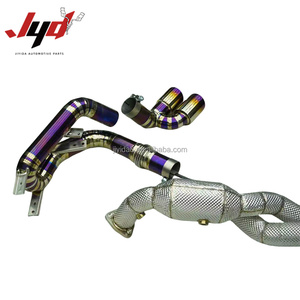 Échappement sans catalyseur en titane OEM d'usine + échappement arrière pour Porsche 996 3.4L sans silencieux - Product Image 3