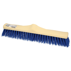 Spazzola Industriale per Spazzamento con Fibre in PVC Semi-Rigide. Supporto in polipropilene, 50 cm. Maniglia non inclusa - Product Image 1